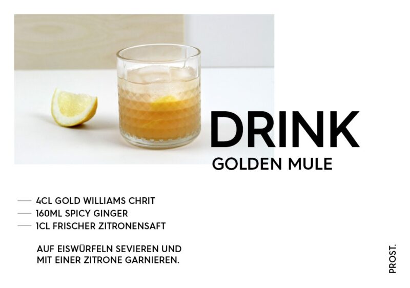 Golden Mule – STILVOL. Drinks und Cocktails aus Schnaps und Likör